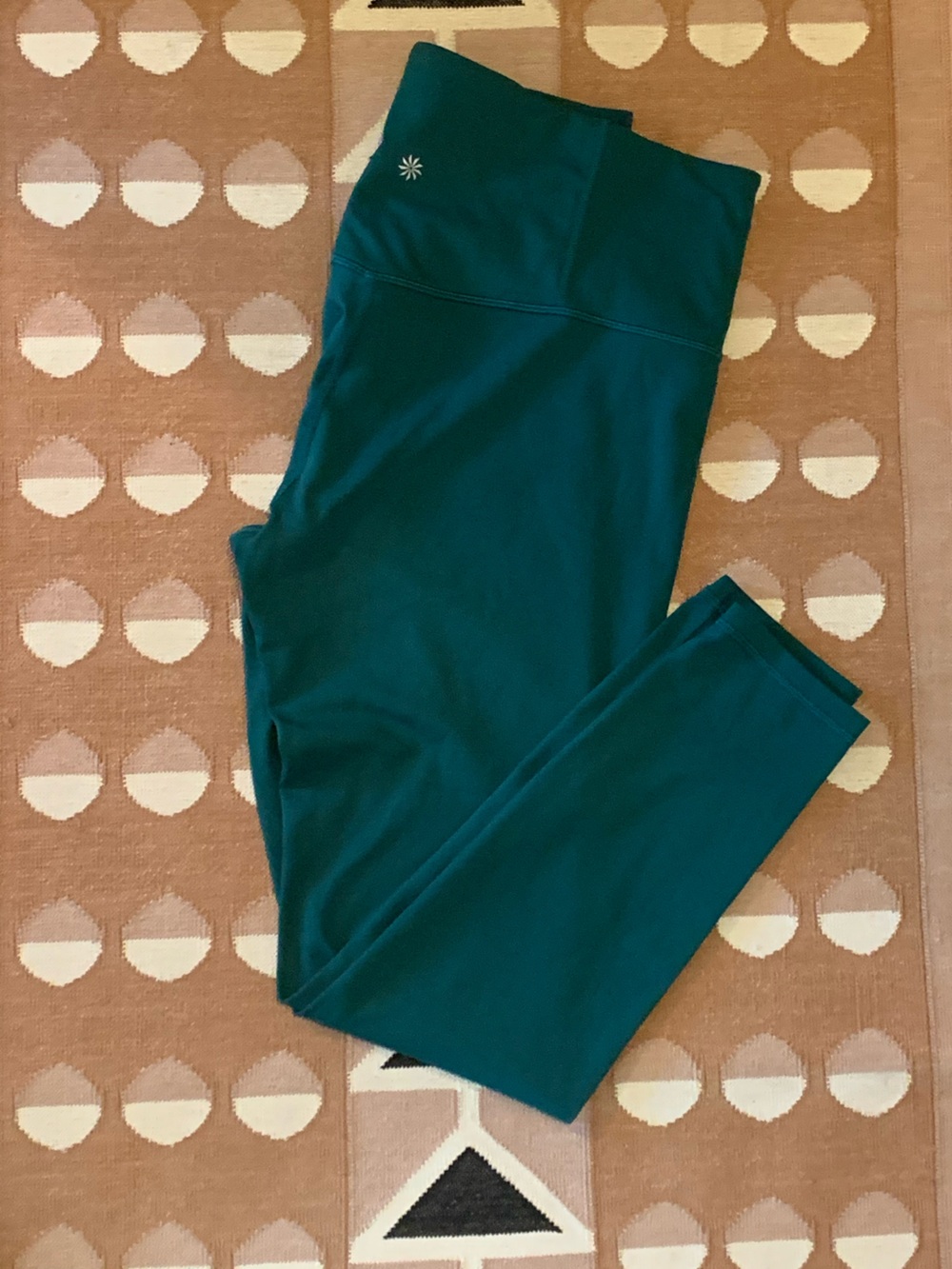 Athleta Deep Teal Women's Elation Ultra High Rise 7/8 Tight
